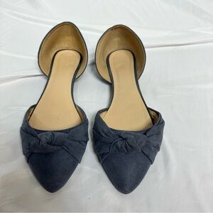 Charlotte Russe Blue Flats in Size 8